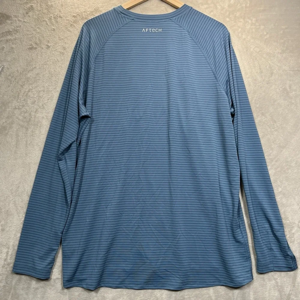 AFTCO Channel Performance Shirt Mens XL Pocket Fishing Sun Outdoor